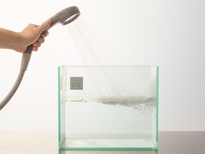 節水機能:水道代削減に。止水ボタン付きもあり