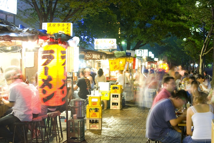 屋台を楽しみたいなら、天神南駅付近のホテルがおすすめ
