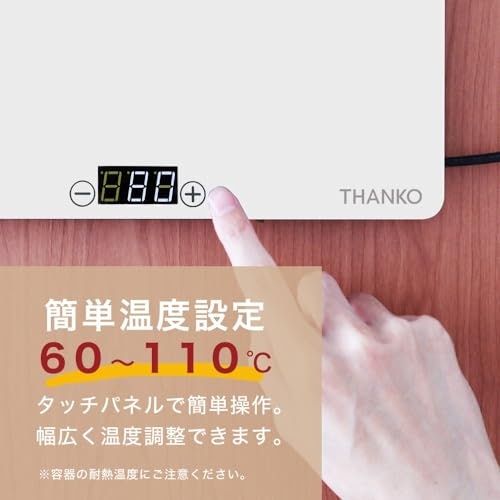 温度調整機能付きなら幅広い料理に対応できる