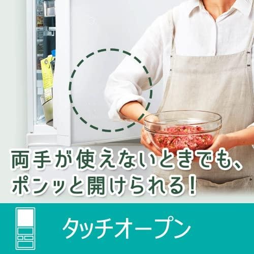 タッチオープン:両手がふさがっていてもドアを開けられる