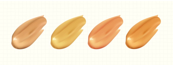 青みのある肌悩み(青くま・青ひげ・眉毛の剃り跡・タトゥー)にはオレンジ系