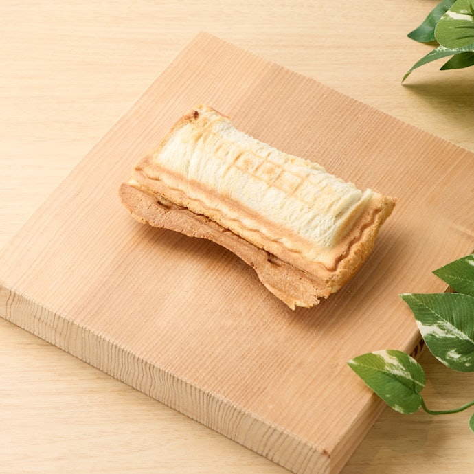 ホットサンドのおいしさは好印象