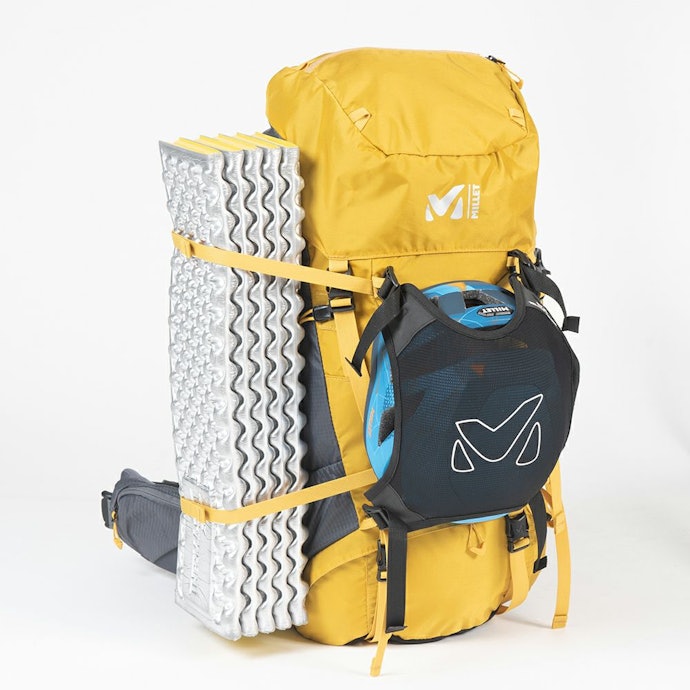 ミレー:荷物が多い日帰りの登山にマッチ。収納力と取り出しやすさが強み