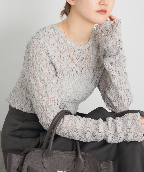 きれいめや華やかさを重視するなら、立体感のあるレースを選んで