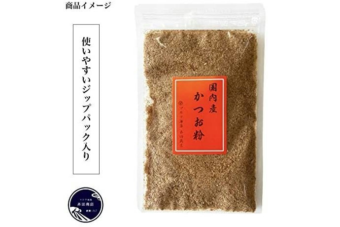 削り粉(粉末)はササッとそのまま味噌汁・お好み焼きに