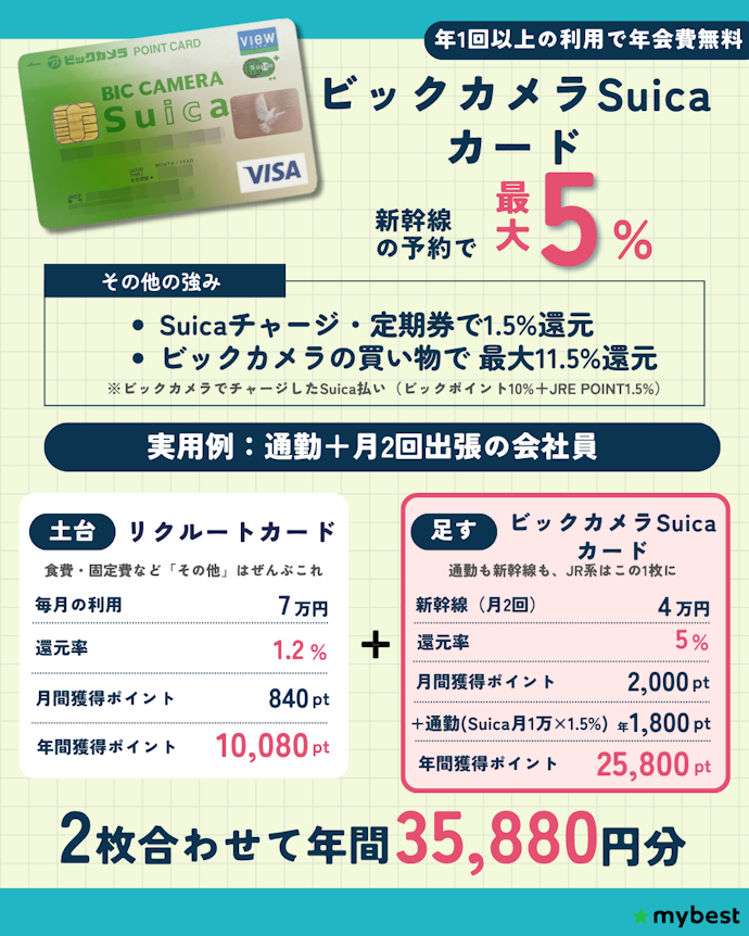 【電車交通費】 ビックカメラSuicaカード