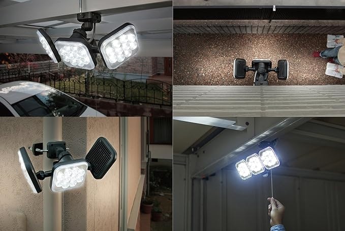 防犯や夜間の外回り照明には、屋外用センサーライトがおすすめ