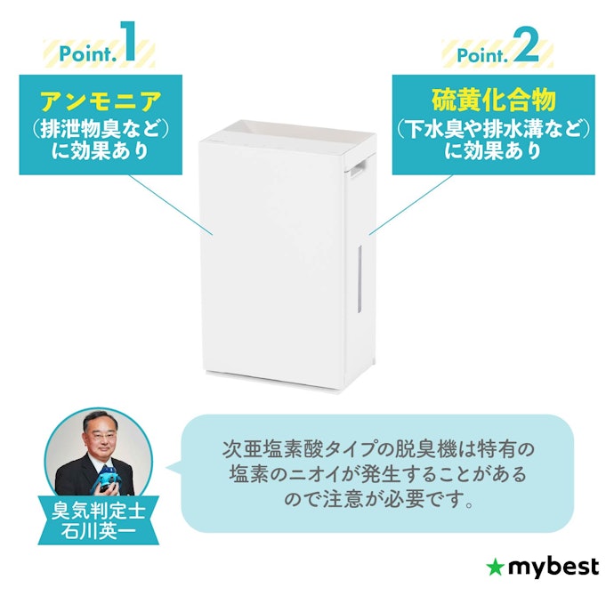 ペットの排泄物の浮遊臭が気になる人は次亜塩素酸タイプがおすすめ
