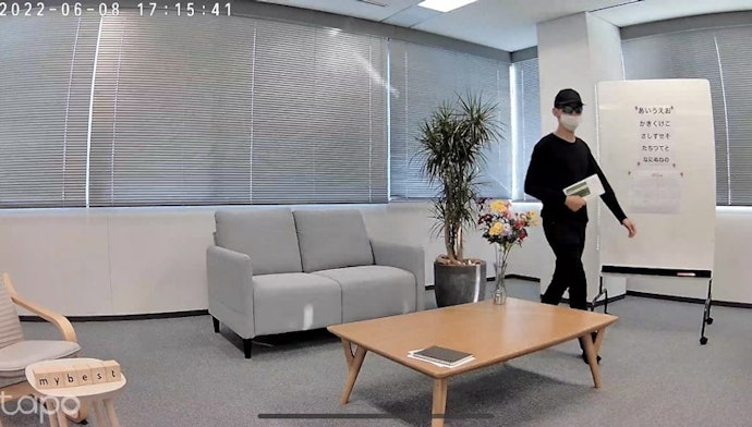 大きな動きがあれば検知して記録を開始できた