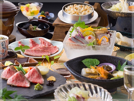 懐石料理?ビュッフェ?食事内容を確認しよう