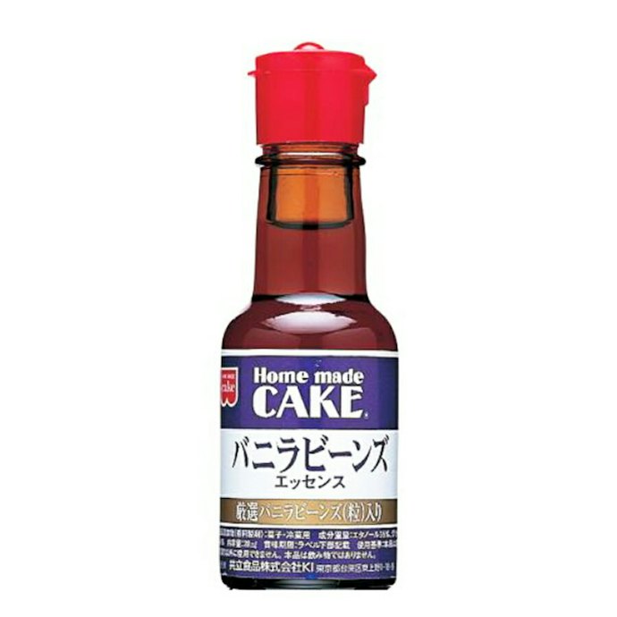 生菓子や冷菓の香りづけには、バニラエッセンスをチョイス