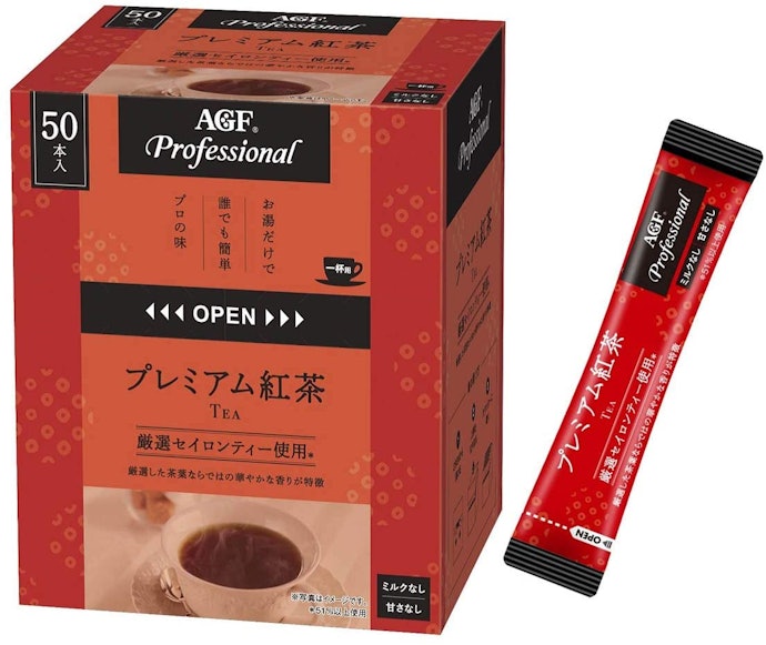 甘さが苦手な人にはストレートティーがおすすめ