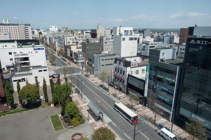 観光気分を味わうなら繁華街エリアをチェック