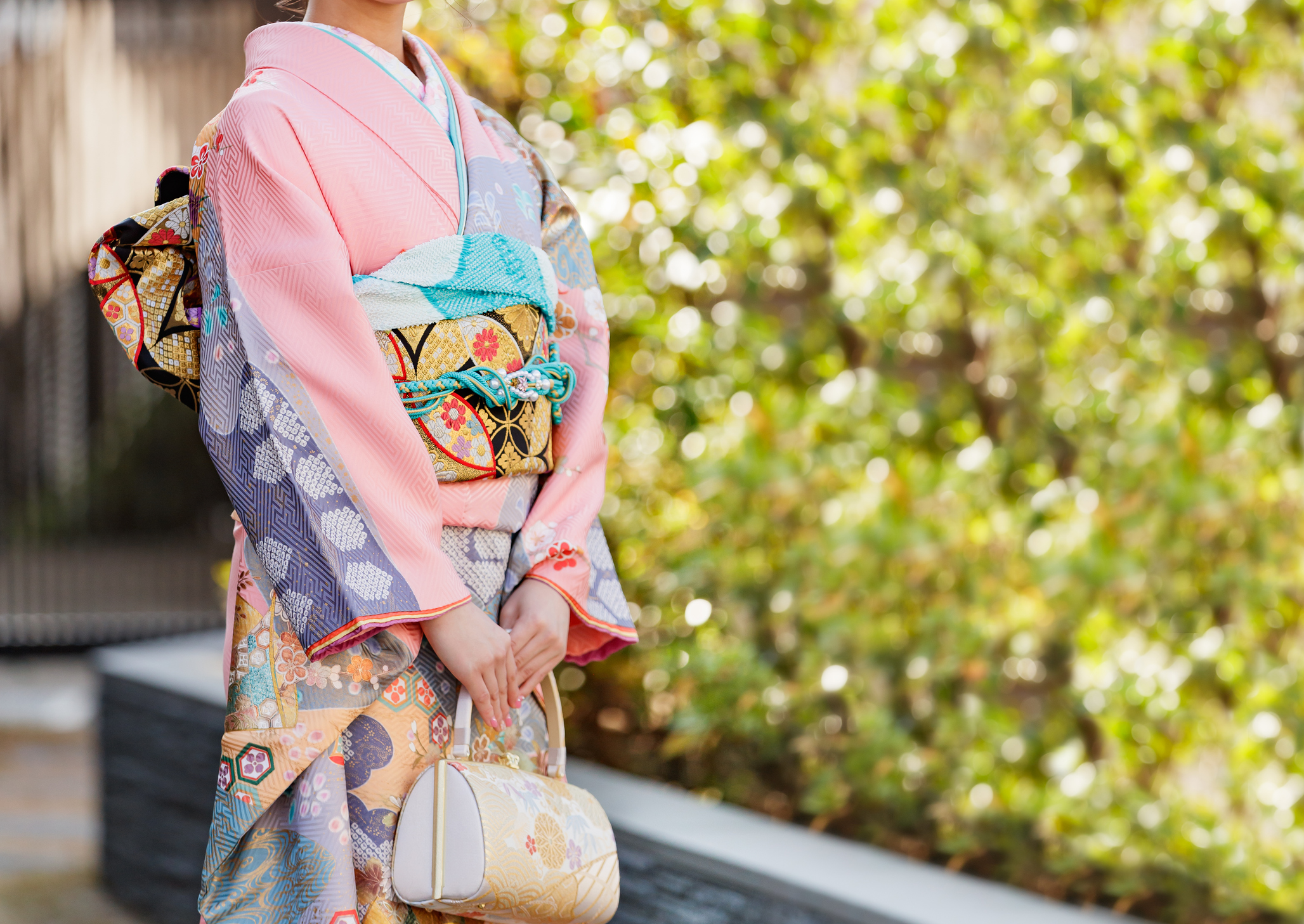 Kansai Kimono(カンサイキモノ)着物、羽織りなど5点セット おまけ  