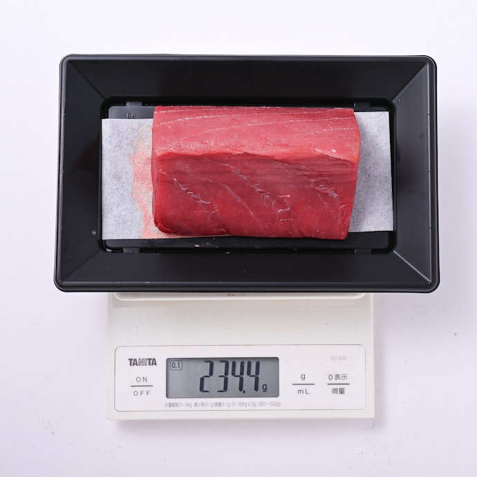 冷凍庫・チルド室に入れたマグロからは旨味が流れ出た