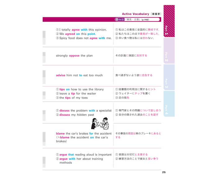 文章もまとめて学びたいなら、例文つきのタイプに注目