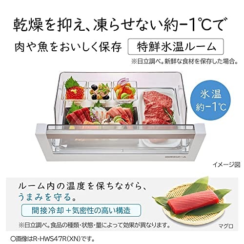 肉や魚などの痛みやすい食材には「特鮮氷温ルーム」搭載モデルが便利