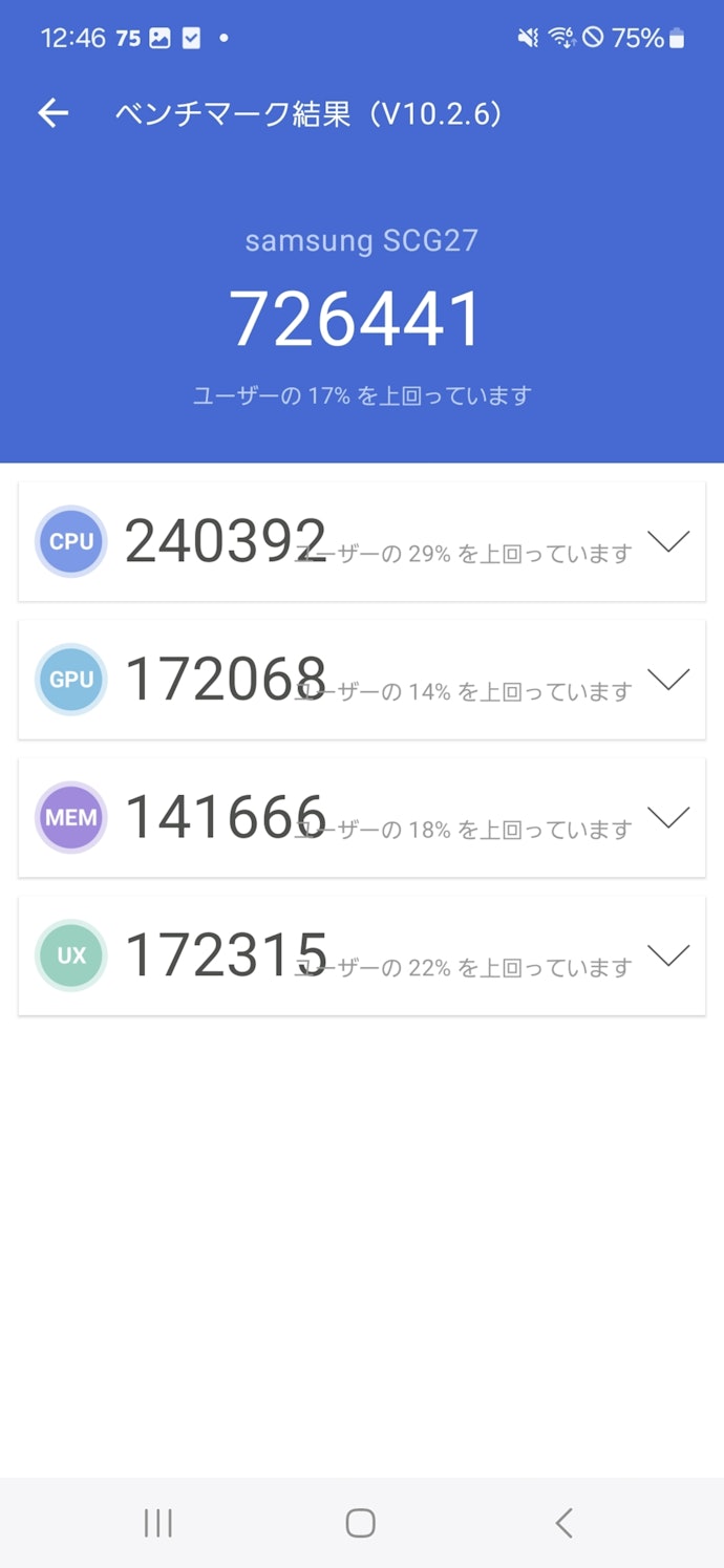 日常使いにおいてはストレスフリー。高い処理性能を発揮
