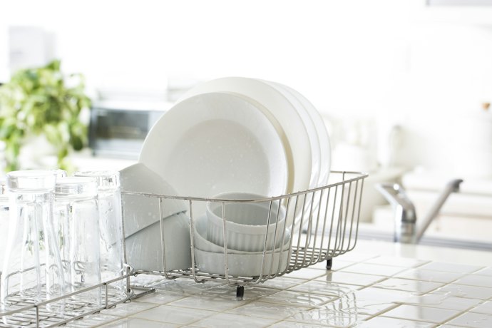 食器カゴへの後付けタイプは設置方法・安定性をしっかりチェック