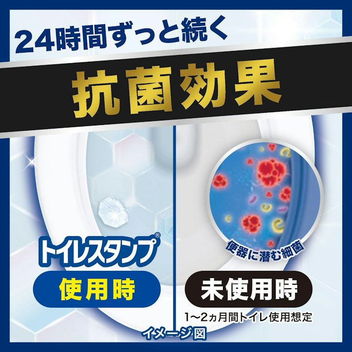 便器全体のきれいをキープするなら、抗菌・除菌・防カビ成分入りをチョイス