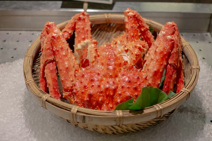 食べ応えを求めるなら大ぶりなタラバガニがおすすめ