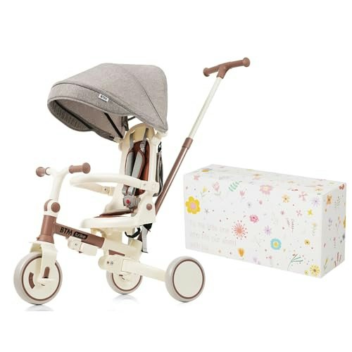 1歳未満から乗せるなら、手押し棒つきも選択肢に