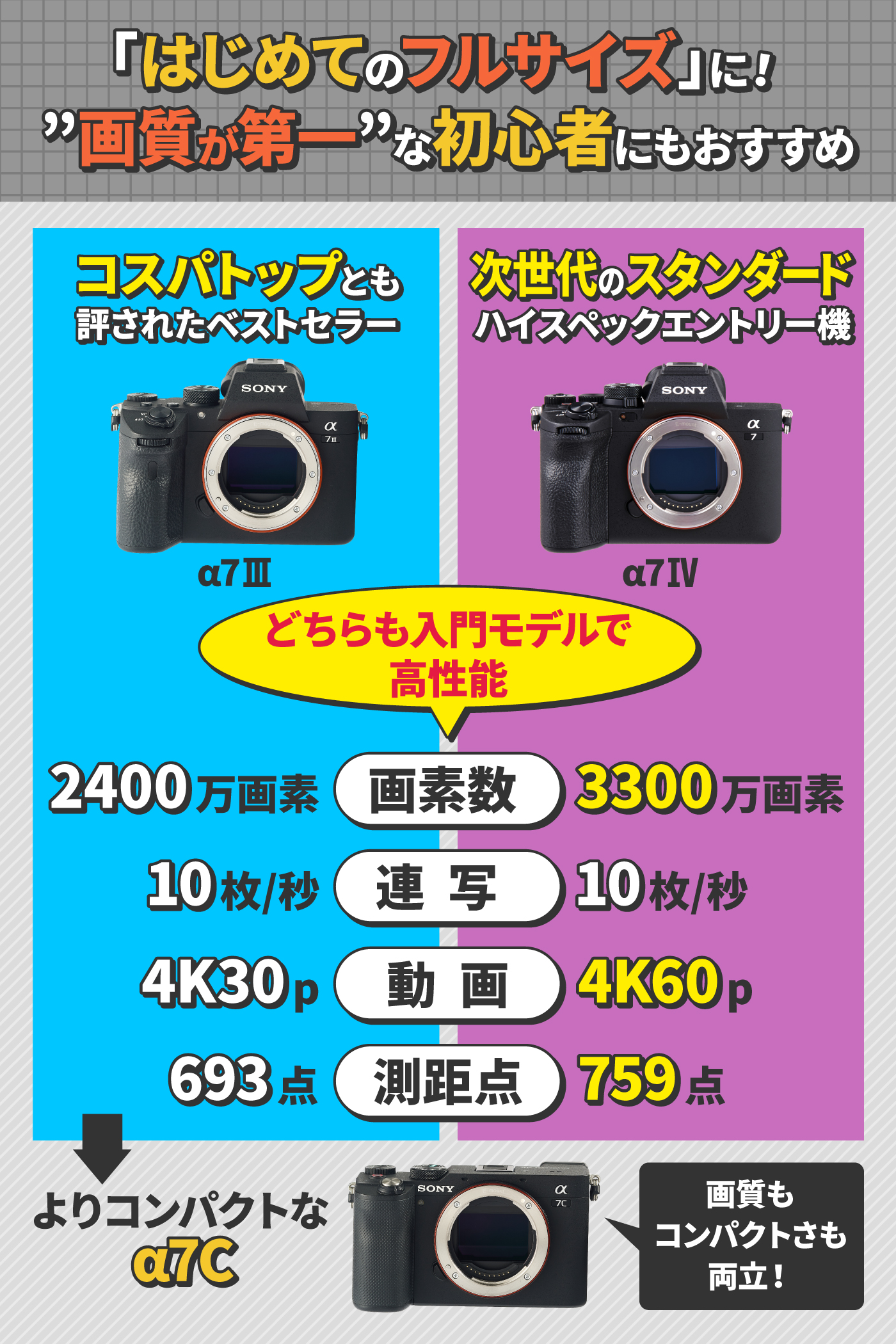 徹底比較】ソニーのミラーレスカメラのおすすめ人気ランキング【2026年