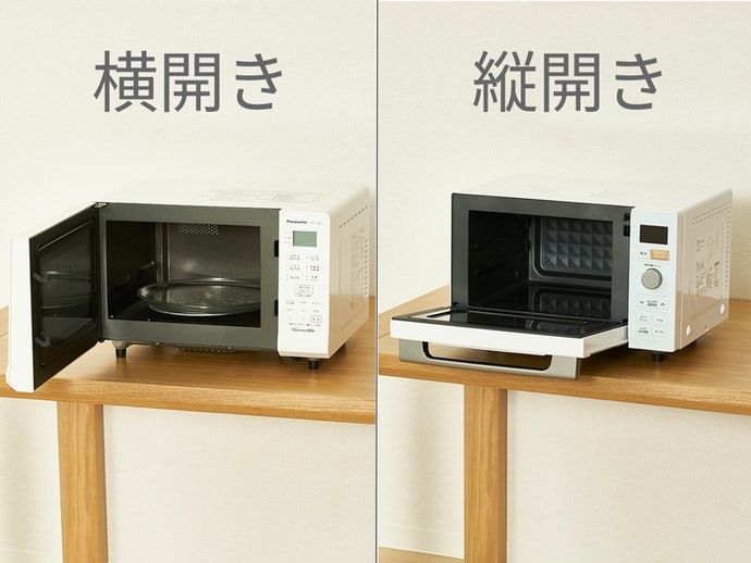 ドアの向き:使い勝手のよさなら縦開き。高い場所に設置するなら横開きを選ぼう