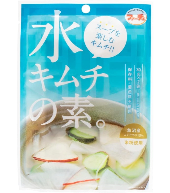 白キムチ・水キムチ:辛いものが苦手な人におすすめ