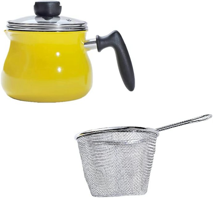 注ぎ口付きはホットドリンク作りにぴったり