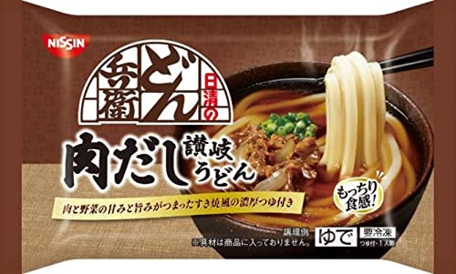 素うどんをさっと作りたいなら「麺+つゆ」タイプを。好きな具材を投入しても!