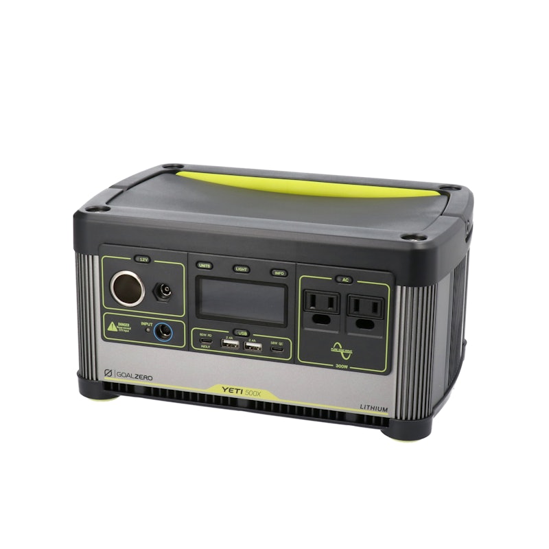 GOALZERO Yeti 500X (120V) Power Stationをレビュー！クチコミ・評判