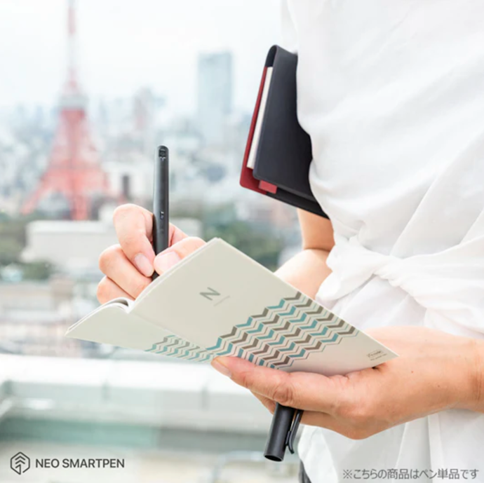 バッテリーを長持ちさせるなら、データをペン本体に保存するオフライン同期機能