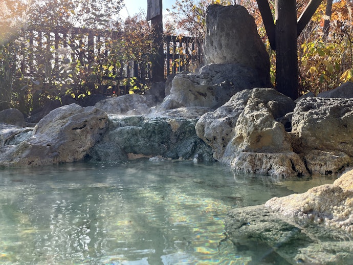本格的な温泉のような湯触りを楽しみたいなら、温泉成分を凝縮した「湯の花」入り