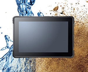ロジテックの高性能タブレットは、アウトドアシーンでも使いやすい
