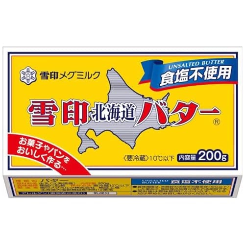 特にこだわりがないなら、入手しやすい非発酵バターをチョイス