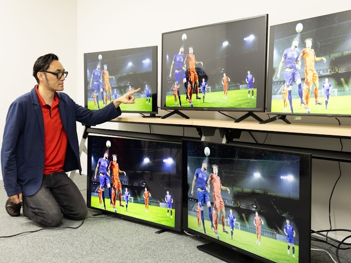 スポーツ・ネット動画の画質がよく、映像を見やすい