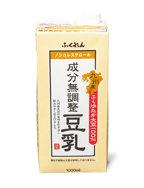 低カロリーで高栄養価!無調整豆乳