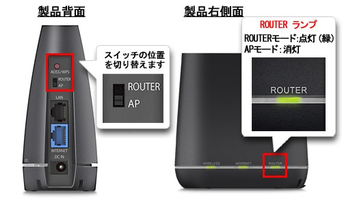 バッファロー製ルーターの設定手順