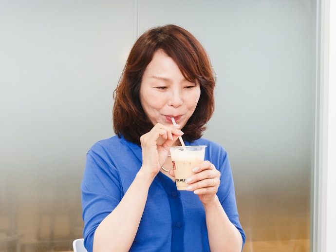 まろやかだが紅茶のコクもしっかり残った絶品ミルクティー