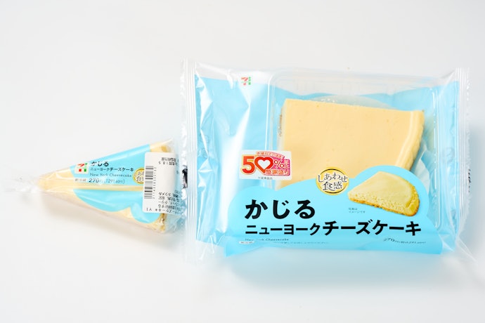 増量率は159%!“かじる”サイズを超えたチーズケーキ