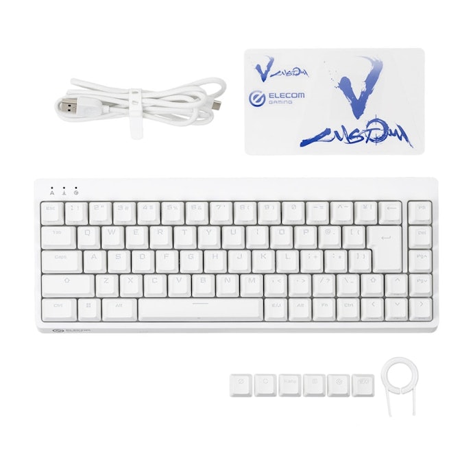 エレコム ゲーミングキーボード V custom TK-VK600Aの口コミ・評判は エレコム ゲーミングキーボード V custom TK-VK600Aの口コミ・評判は
