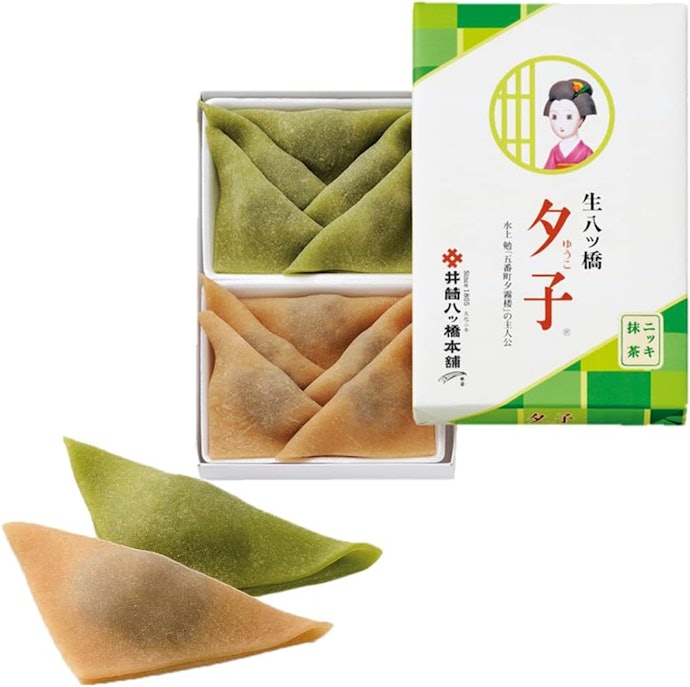 季節の餡を楽しむなら、井筒八ッ橋本舗の「夕子」がうってつけ