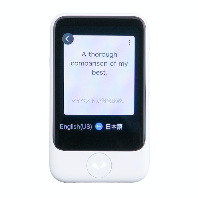 美品 動作品 Pocketalk ポケトークS？？ ホワイト レザーカバー付き Amazon.co.jp: ポケトーク S ホワイト エコパッケージ版｜ Wi-Fi利用可