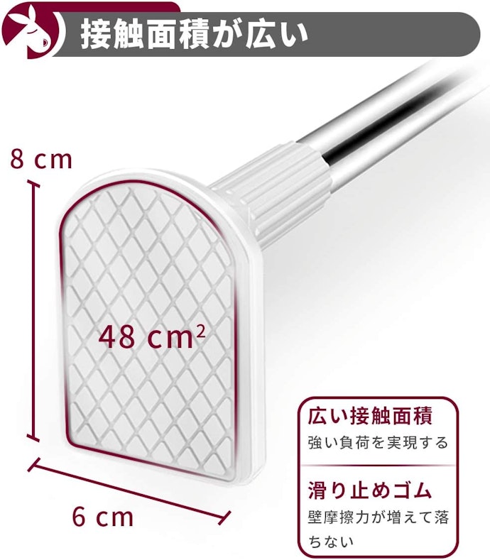 強度を重視するなら圧着面が大きいものがベター