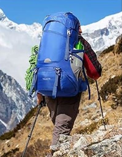 テント泊に使う人は、50L以上の大容量サイズを選ぼう