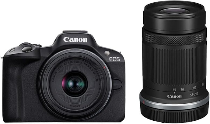軽量で扱いやすい初心者向きなら、「EOS R50」や「EOS R100」がおすすめ