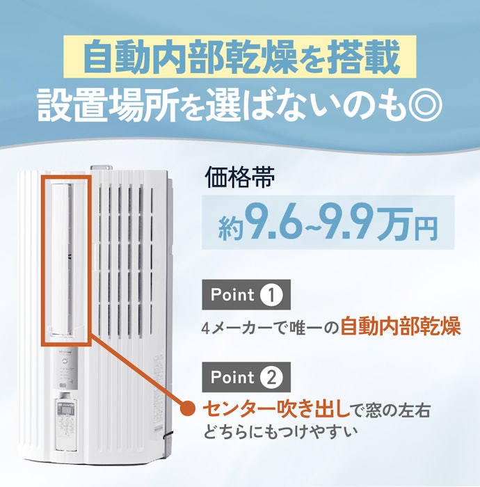 徹底比較】窓用エアコンのおすすめ人気ランキング【2025年4月 徹底比較】窓用エアコンのおすすめ人気ランキング【2025年4月