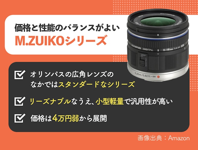 広角レンズをはじめて使うならM.ZUIKOがおすすめ