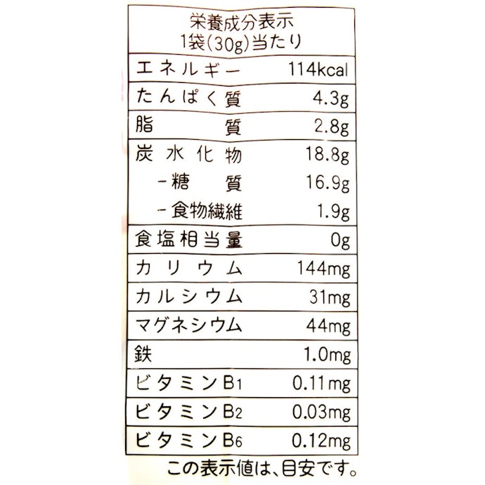 栄養バランスが取れた成分構成。美容サポートに役立つ成分も充実